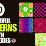 10 Beautiful Patterns with Hex Codes DTI - Dress To Impress